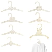 14-Pack Baby Wooden Hangers, Animal Design Baby Hangers for Clothes, Wooden Hanger for Wardrobe, Natural Wood Toddler Hanger