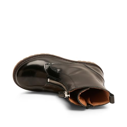 Unisex Children's Nora Fashion Boot, Black Polido, 3 Big Kid3