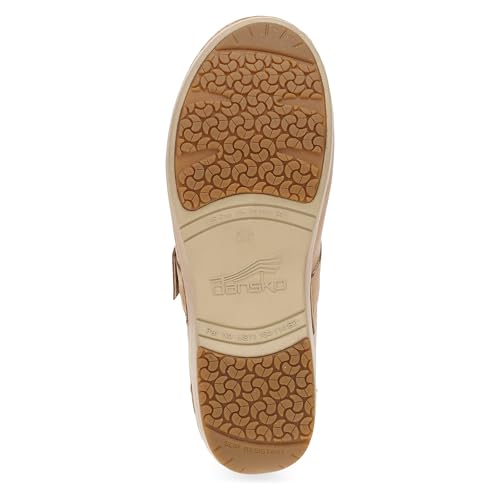 Image of Dansko XP 2.0 Mary Jane Clogs for Women - Slip-Resistant Leather Shoes with Arch Support, Removable Footbed, and Adjustable Strap - Ideal for Teachers & Service Professionals