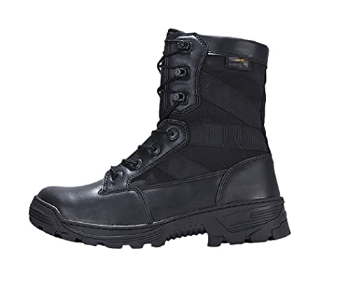 Bottes militaires tactiques étanches en nylon 1000D ultra résistant pour terrain difficile