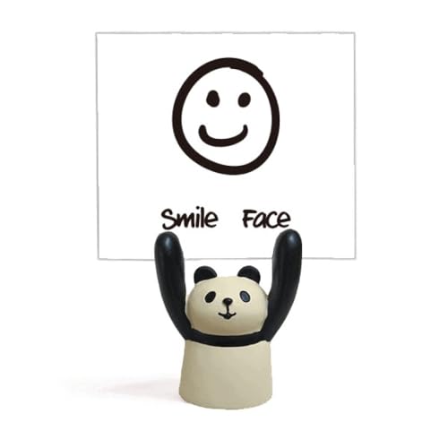 Support pour mémo chat mignon blanc SLE pince note et porte photo