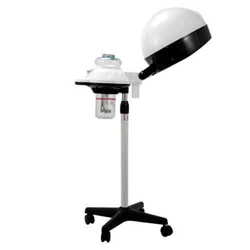 Professional Hair STEAMER & Stand Salon Color Processor Conditioning w/ Wheels
