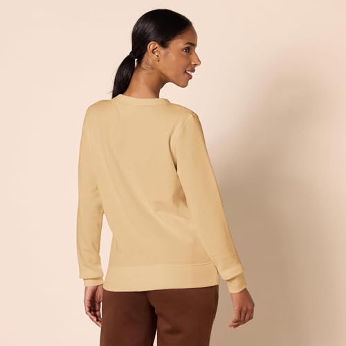 Image of Amazon Essentials Women's Fleece Crewneck Long Sleeve Pullover Sweatshirt (Available in Plus Size)