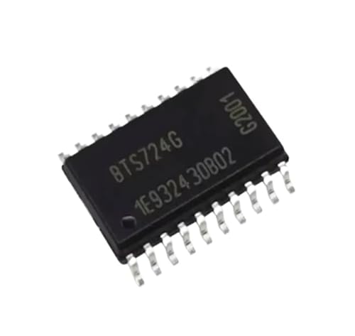 BTS724G en pack de 5 chips con protección térmica y diagnósticos integrados