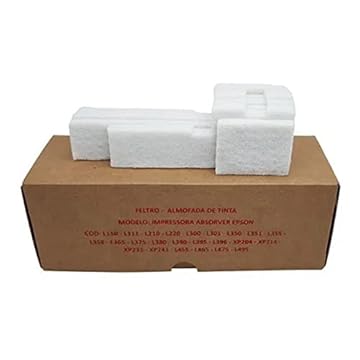 Almofada Esponja L396 L395 L375 L355 XP204 XP211 XP214 Compatível