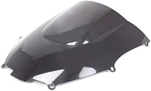 Double Bubble Windshield Windscreen for Kawasaki Ninja ZX9R ZX 9R 2000-2003 (Dark Iridium)
