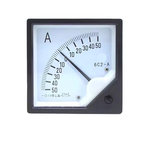 Ampèremètre jauge panneau analogique DC 30A avec lecture bidirectionnelle 75mV