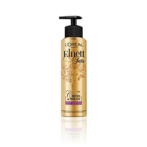 Image of L'Oreal Paris Elnett Satin Curls + Strong Hold Hair Mousse 200ml
