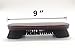 OESS Billiard Pool Table Rail Brush Mahogany Finish Wooden Handle Nylon Bristles Set