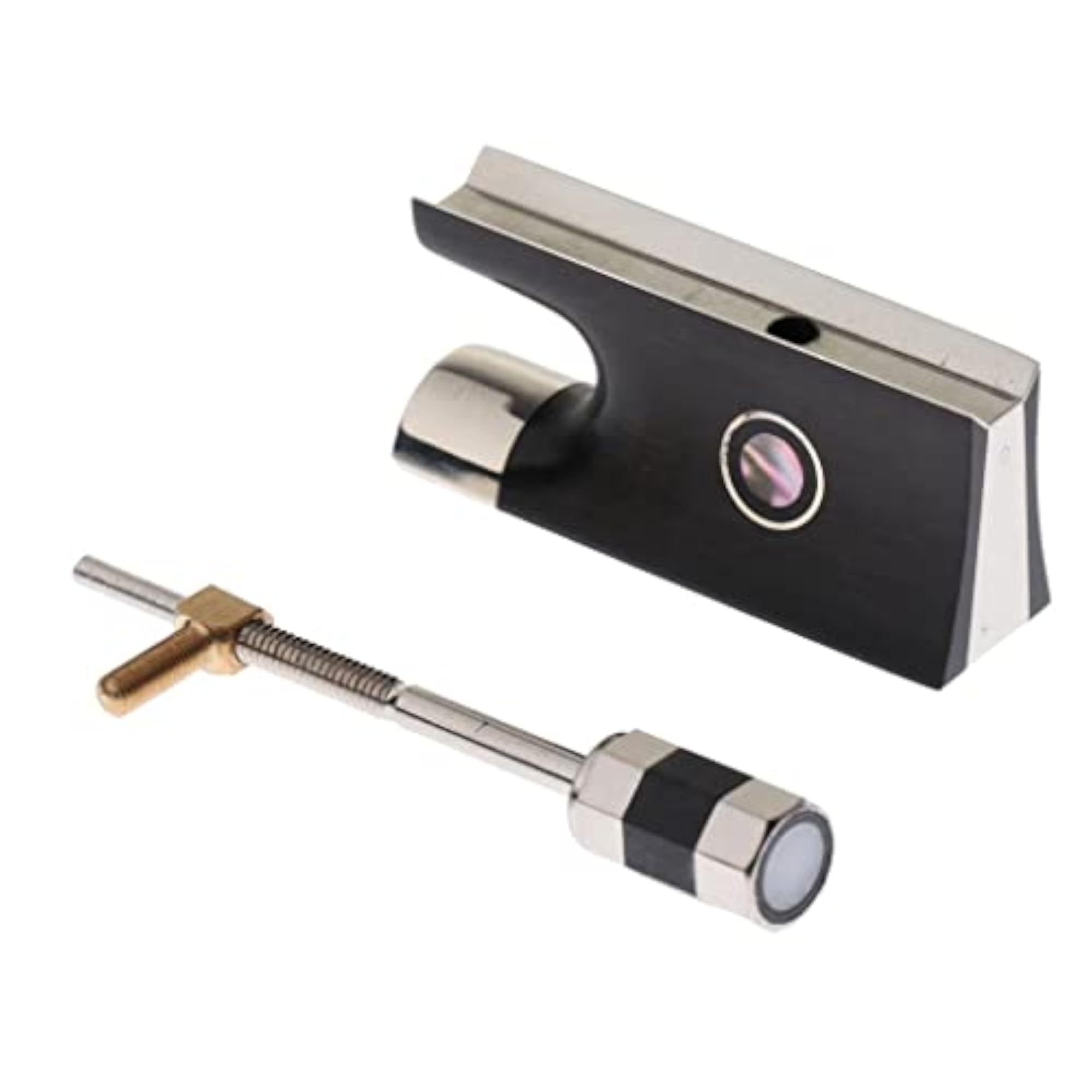 2pcs Ebony Violin Bow Frog with Screws