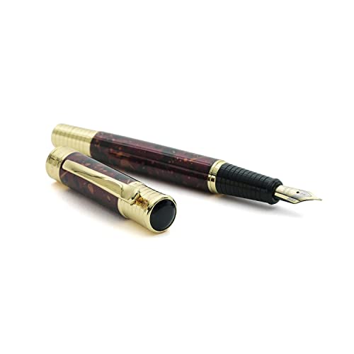 Image of HAYMAN 24 ct Gold Plated Fountain Pen With Gift Box (P-116)