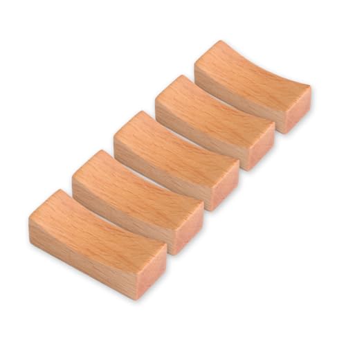 J-kitchens 木製 箸置き ブナの木 5個 セット 4.7x1.4cm Current model