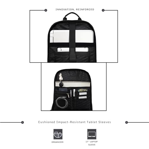 Image of F Gear Capri Black 20L Tech Laptop Backpack, USB & Type-C, 180 Wide Open | Premium & durable, 180-degree wide opening, USB & Type-C port, anti-theft pocket, luggage strap, 2 compartments & 2 pockets