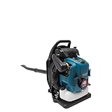 NGTFDCP Laubbläser, Rucksack-Laubbläser Mit 75,6cc 4-Taktmotor, 2,6kW Leistung, Einstellbarer Geschwindigkeit, Effizient,für Terrasse, Gartenreinigung