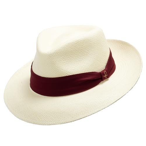 Image of Genuine Havana Retro Panama Straw Hat Classic Lightweight