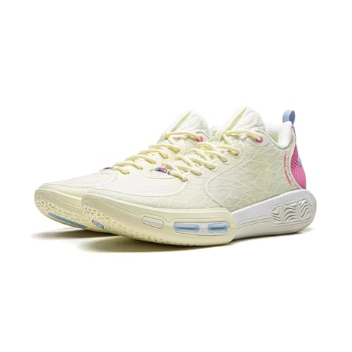 Image of LI-NING Wade Shadow 7 Men's Basketball On-Court Shoes Lightweight Rebound Anti-Slip Professional Sneakers for Training Sports Daily Wear