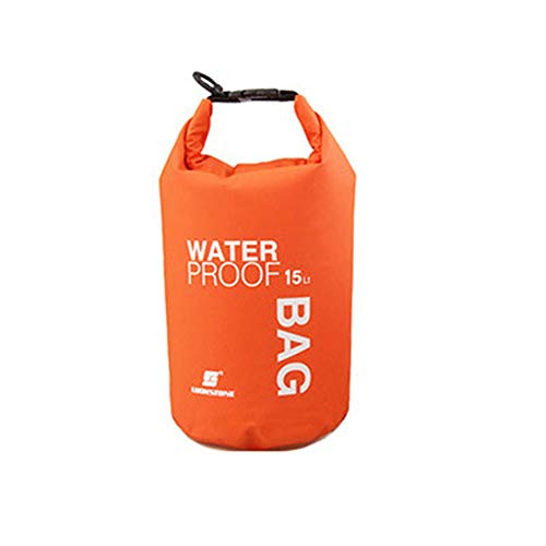 EnjoyMSS Sac étanche pour bateau, bateau, kayak, pêche, rafting, natation, camping XL Orange Cover