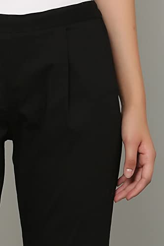 Image of Generic Women Regular Cotton Blend Pants