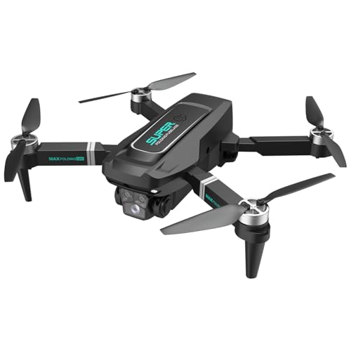 Dron plegable 8K avión control remoto estable doble cámara para niños 3