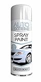 SuperGift.com 250ml All Purpose Aerosol Silver Body Spray Paint Quick Drying Spray, Fast Dry and Excellent Coverage for Car, Van, Wheel, Metal, Plastic and More by Diva Gift