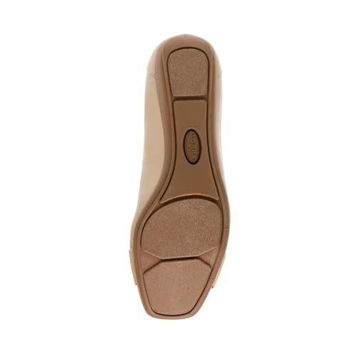 Image of Anne Klein Uplift Flats for Women - Textile Upper and Lining - Stretch Collar - 90 Flexibility - Square Cap Toe