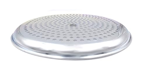 Image of Prime Bakers and Moulders Perforated Pizza Tray for Oven, Round (Aluminum, 7 Inch)