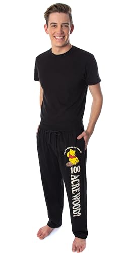 Disney Adult Winnie The Pooh 100 Acre Woods Lounge Sleep Pajama Pants3