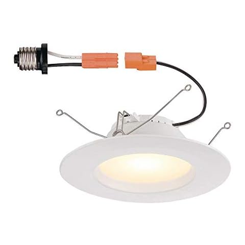 Commercial Electric 5 & 6 in. White Recessed LED Trim T65 Cover