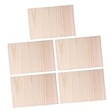 ULTECHNOVO 5 pièces Set Planches de Bois Durables pour Taekwondo et Karaté Planches Cass...