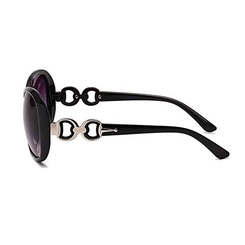 Fashion Women Shades Oversized Eyewear Classic Sunglasses UV400-Black MY#8F3