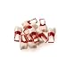 10Pcs Dental Typodont Model RCT Teeth Root Canal Endodontic Model fit Kilgore Nissin 200 Type 28Pcs Removable Teeth Pulp Cavity Practice Study Teach for Dental Student Exam M8006 (M8006-14#)