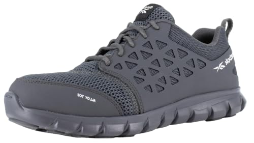 Image of Reebok Men's Rb4041 Sublite Cushion Safety Toe Athletic Work Shoe Black