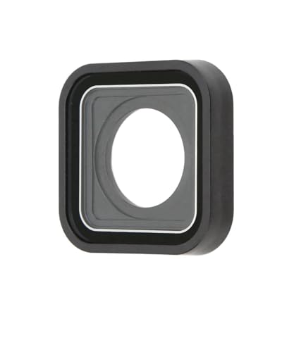 Replacement Lens for Gopro Hero 9/10/11/12/13 Camera Anti-Scratch UV Glass Lens Protective Cover Repair Parts Accessories Compatible for Gopro Hero 9 Hero 10 Hero 11 Hero 12 Hero 13 Black