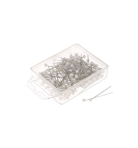 L'Esprit Des Anges 144 épingles à tête de Perle Blanche nacrée