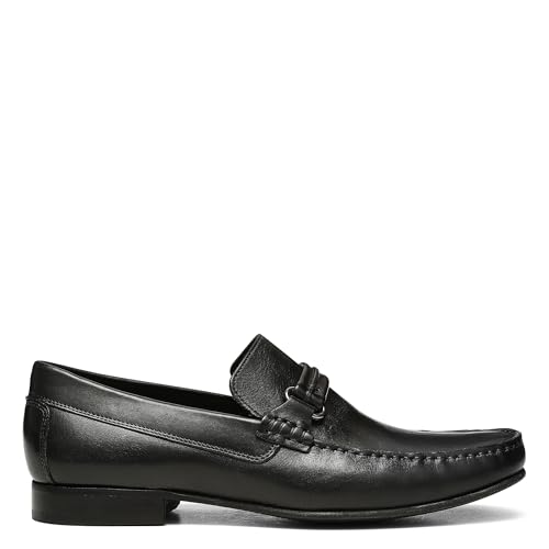 Image of Donald Pliner Donnie Men's Slip-On Loafer - Stacked Heel - Classic Dress Loafers for Men, Memory Foam Insole, Slip-On Shoes for Men, Comfortable Dress Shoes