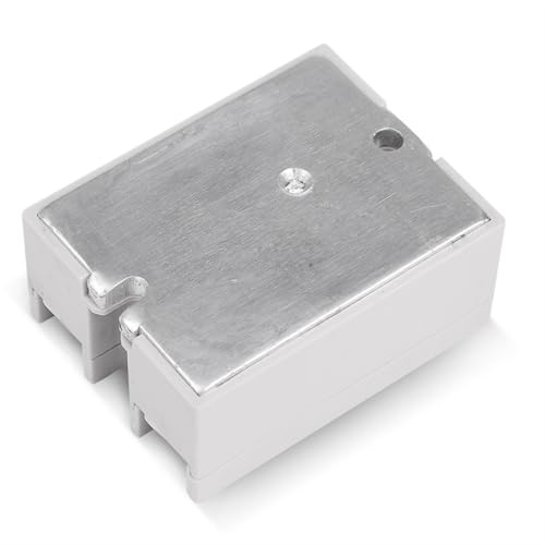 Relé de estado sólido SSR 60DA input 3-32V CC output 24-380V CA con cubierta industrial 6