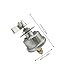 Cabilock 1Set High Battery Isolator Switch Power Cut Off Disconnect for Car Rv Boat Durable Design with Copper Terminals Prevents Energy Waste and Enhances Safety