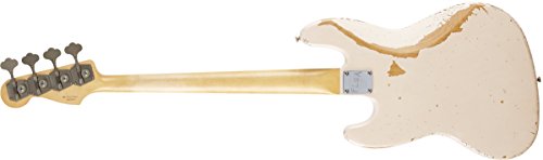 FENDER 0141020356 puces Jazz Bass touche Palissandre roadworn Coque Rose pour Guitare électrique - Les Beatles, Paul McCartney, John Lennon, RIngo Starr, George Harrison FENDER 0141020356 puces Jazz Bass touche Palissandre roadworn Coque Rose pour Guitare électrique – Image 3