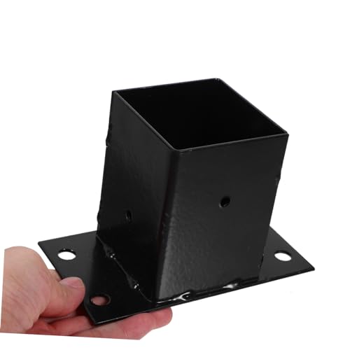 Support durable pour poteaux de clôture et boîte aux lettres - Base de protection extérieure 3x