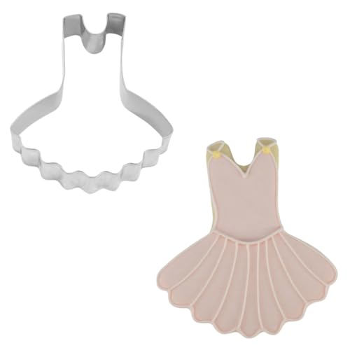 R&M Tutu 3.5" Stainless Steel Cookie Cutter