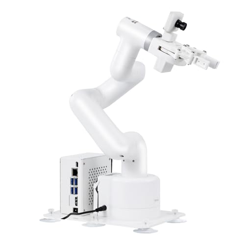 Image of Yahboom 7Axis Collaborative Robot Arm for Jetson Orin Nano Super 4GB AI Visual Recognition, Movelt, APP Control,ROS Education with Adaptive Gripper