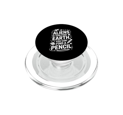 PopSockets MagSafe drôle avec motif extraterrestre et base aimantée amovible