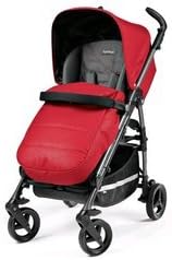 poussette peg perego rouge