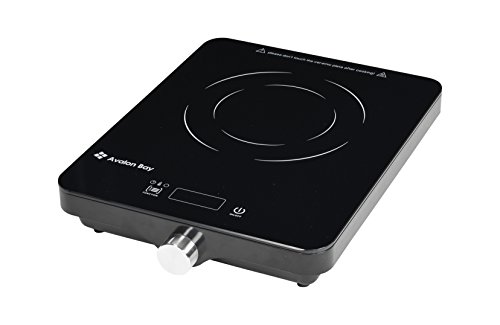 Avalon Bay Induction Cooktop 1800W Portable Induction Cooker Cooktop Countertop Burner, IC100B