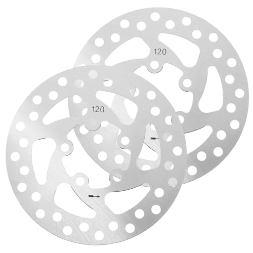 BESPORTBLE Disk Brakes for Scooter 2pcs Electric Scooter Rotor High Strength Brake Disc