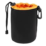 KHASCBNF Kamerarucksack Storage Bag for Camera Lens Cover Soft Pouch(Color2 M)