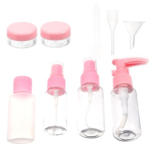 Healvian 10個 旅行用漏れ防止ローションボトル 入り 軽量詰め替え容器 携帯便利 小さめ 柔軟素材で耐久性あり スキンケア用トラベルボトル