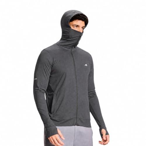 Image of Boldfit Sunscreen Jacket for Men UV Protection Jacket for Men Lightweight Breathable Quick Dry Polyester Full Sleeve Sun Protection Running Jacket Travel,Trekking, Outdoor Summer Wear