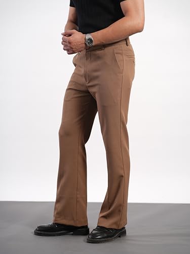 Image of Bootcut Men Pant | Suitable for Casual Outings Office Home Party & Function Wearing
