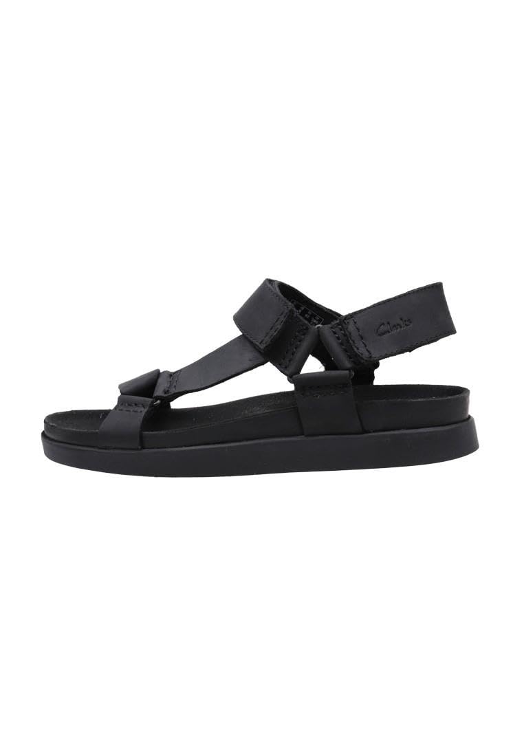 Clarks Sunder Range Mens Black Leather, 12